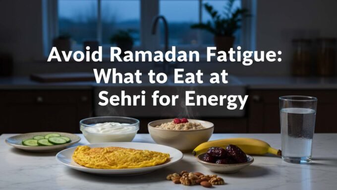 what to eat at sehri for energy