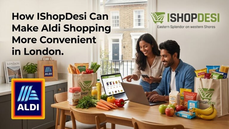 Aldi shopping in London