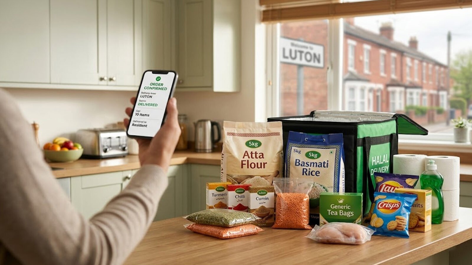 Halal Grocery Delivery Luton