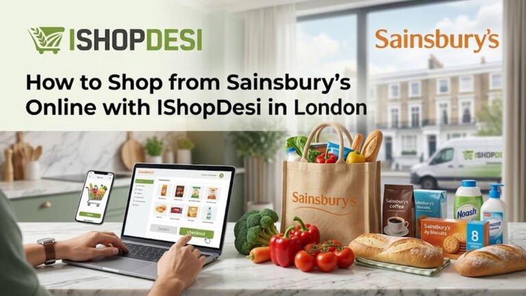 Sainsbury’s online shopping in London