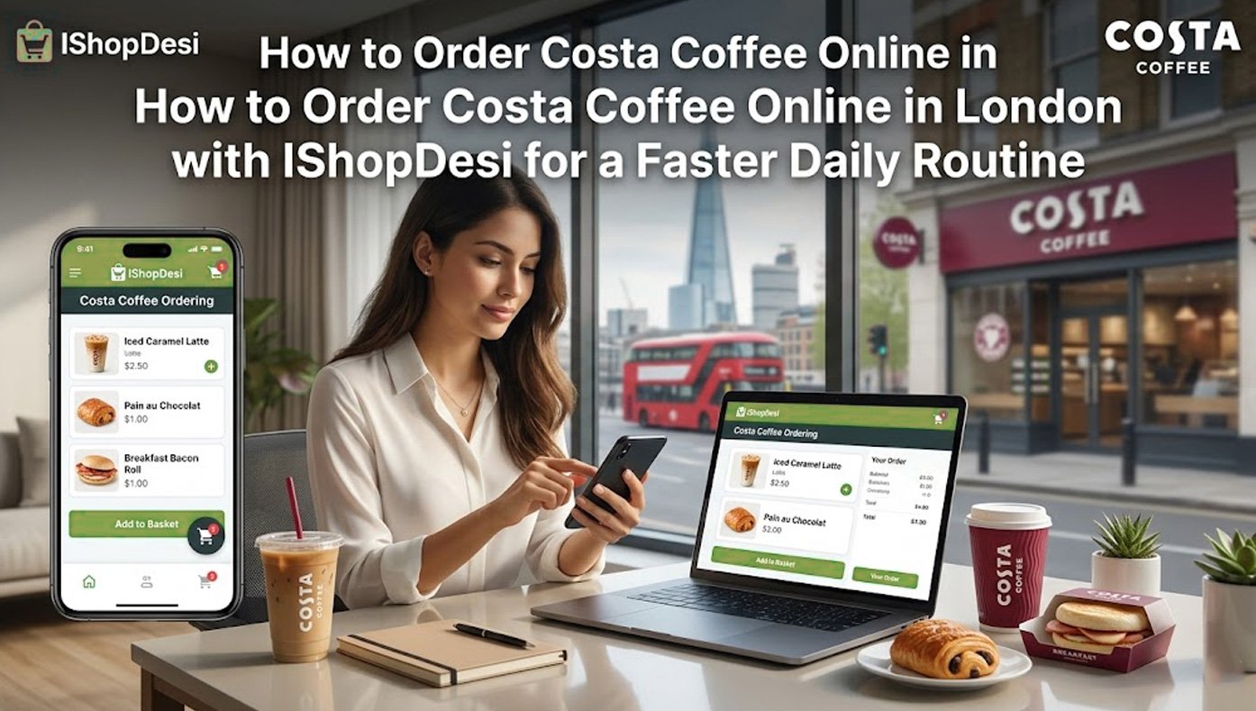 order Costa Coffee online in London