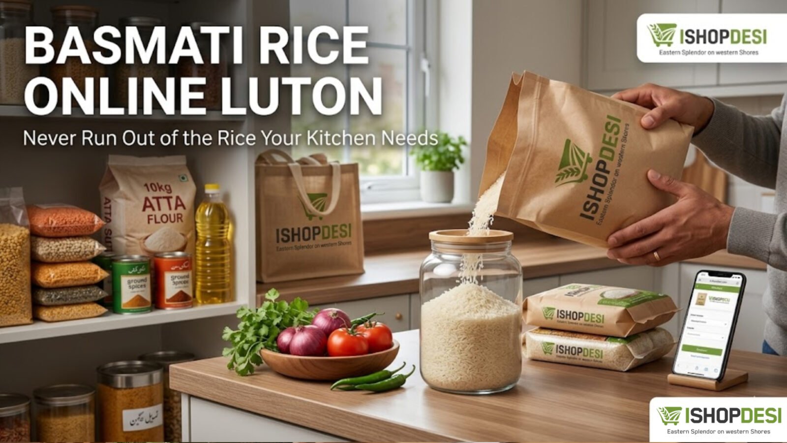 Basmati Rice Online Luton - Never Run Out of the Rice Your Kitchen Needs