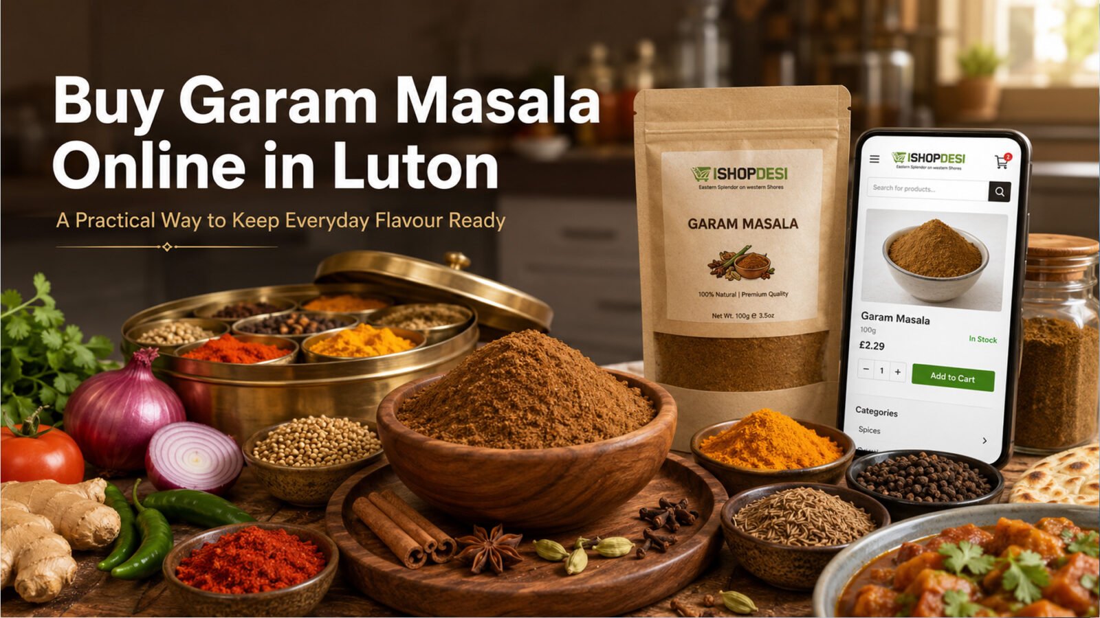 Buy Garam Masala Online in Luton: A Practical Way to Buy Garam Masala Online in Luton