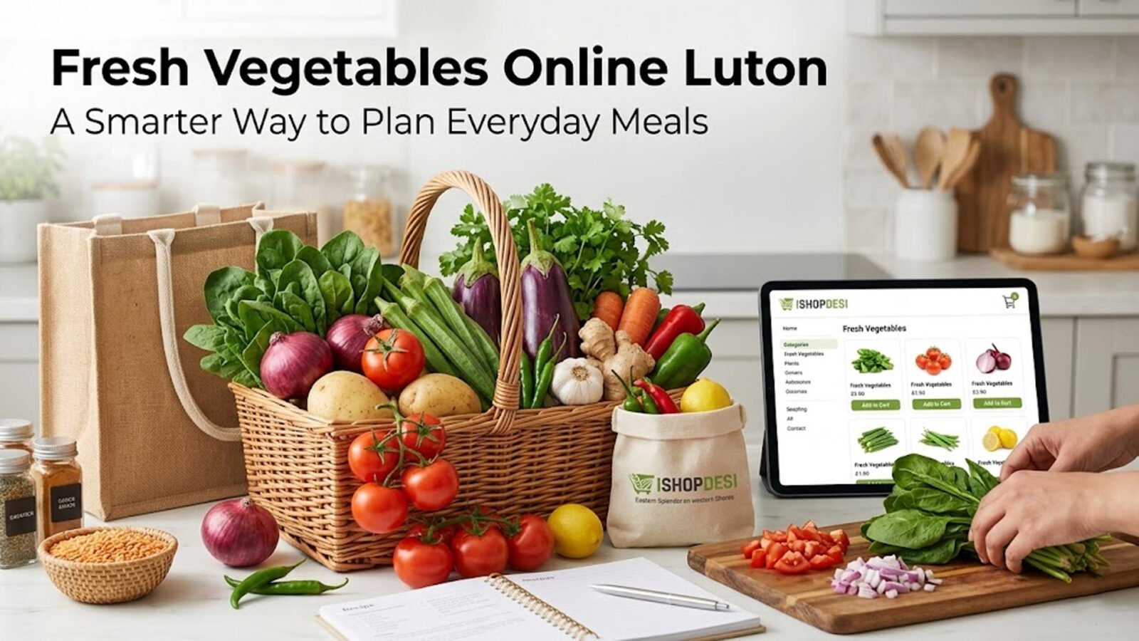 Fresh Vegetables Online Luton - A Smarter Way to Plan Everyday Meals