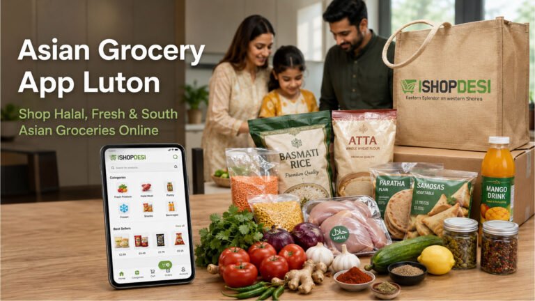 Asian grocery app Luton