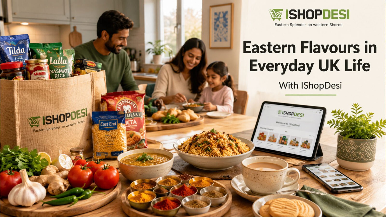 How IShopDesi Brings Eastern Flavours into UK Life