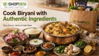How to Cook Biryani with Authentic Ingredients Using Rice, Spices, Herbs and Halal Meat