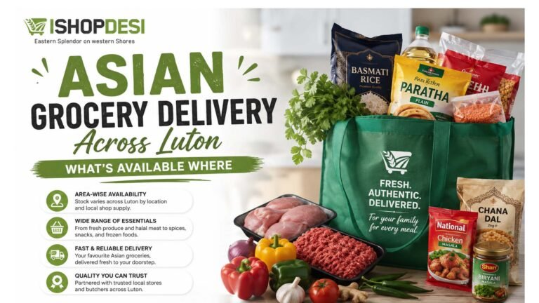 Asian Grocery Delivery Across Luton - What's Available Where