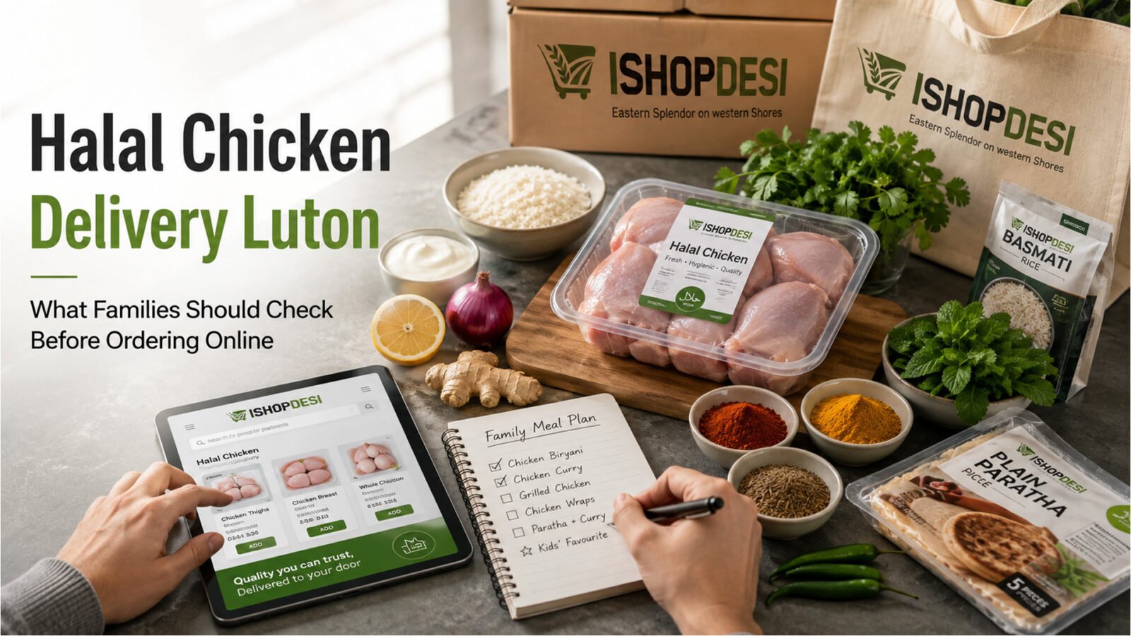 Halal Chicken Delivery Luton - What Families Should Check Before Ordering Online