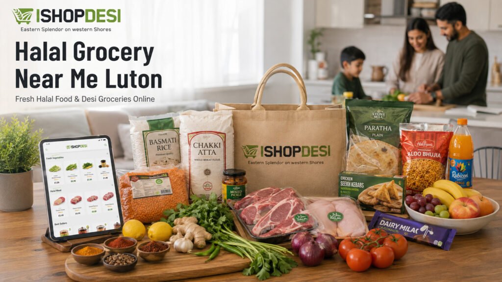 Halal Grocery Near Me in Luton - Find Fresh Halal Food and Desi Groceries Online