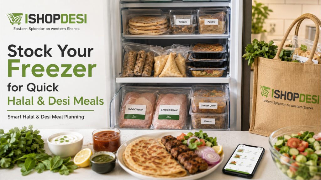 How to Stock Your Freezer for Quick Halal and Desi Meals