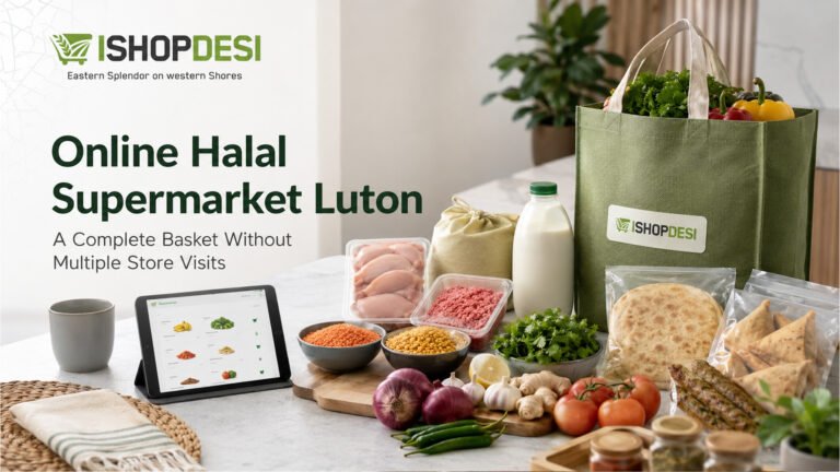 Online Halal Supermarket Luton - How to Shop a Complete Basket Without Visiting Multiple Stores