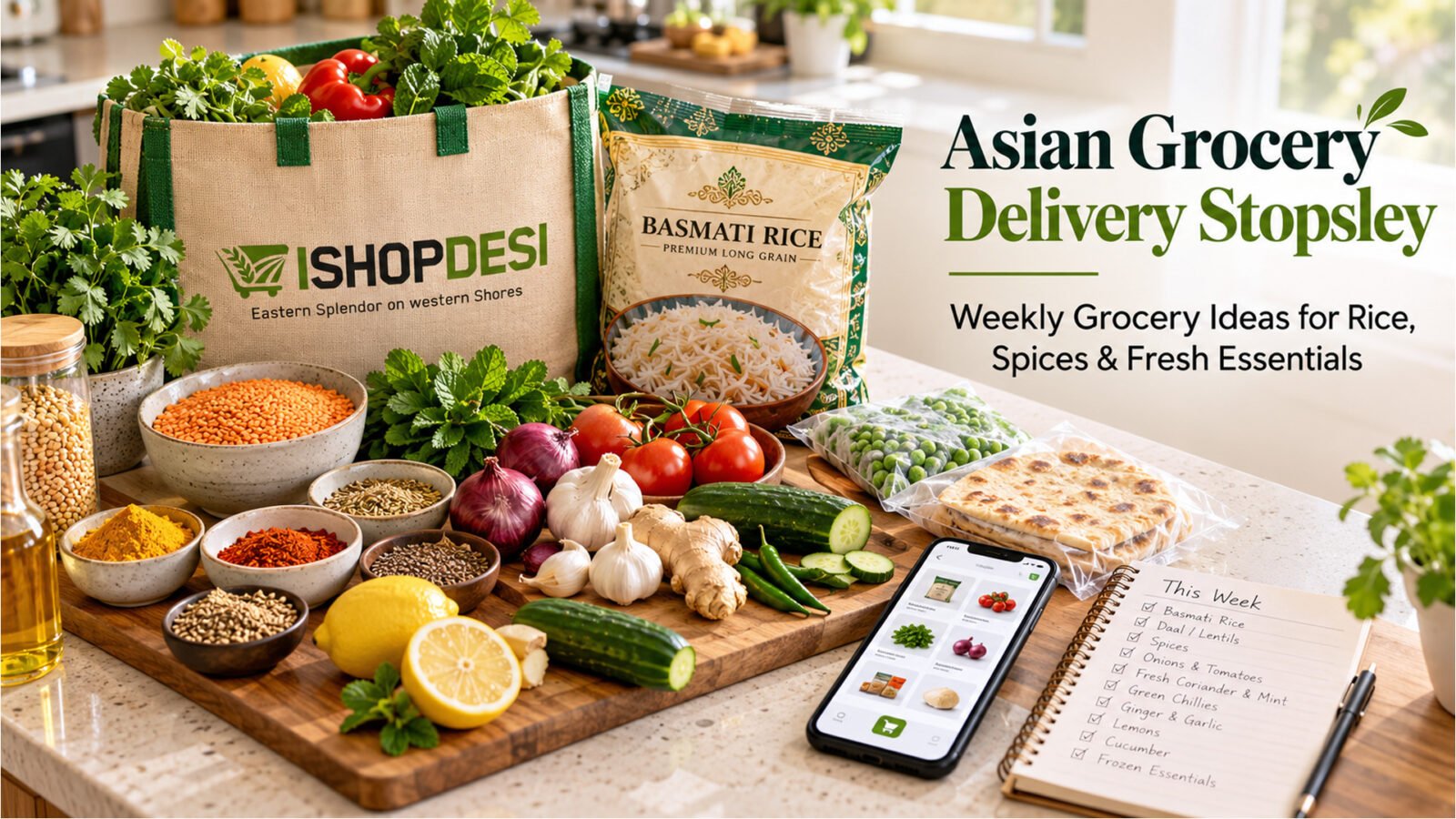 Asian grocery delivery Stopsley