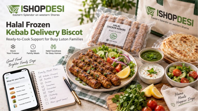 halal frozen kebab delivery Biscot