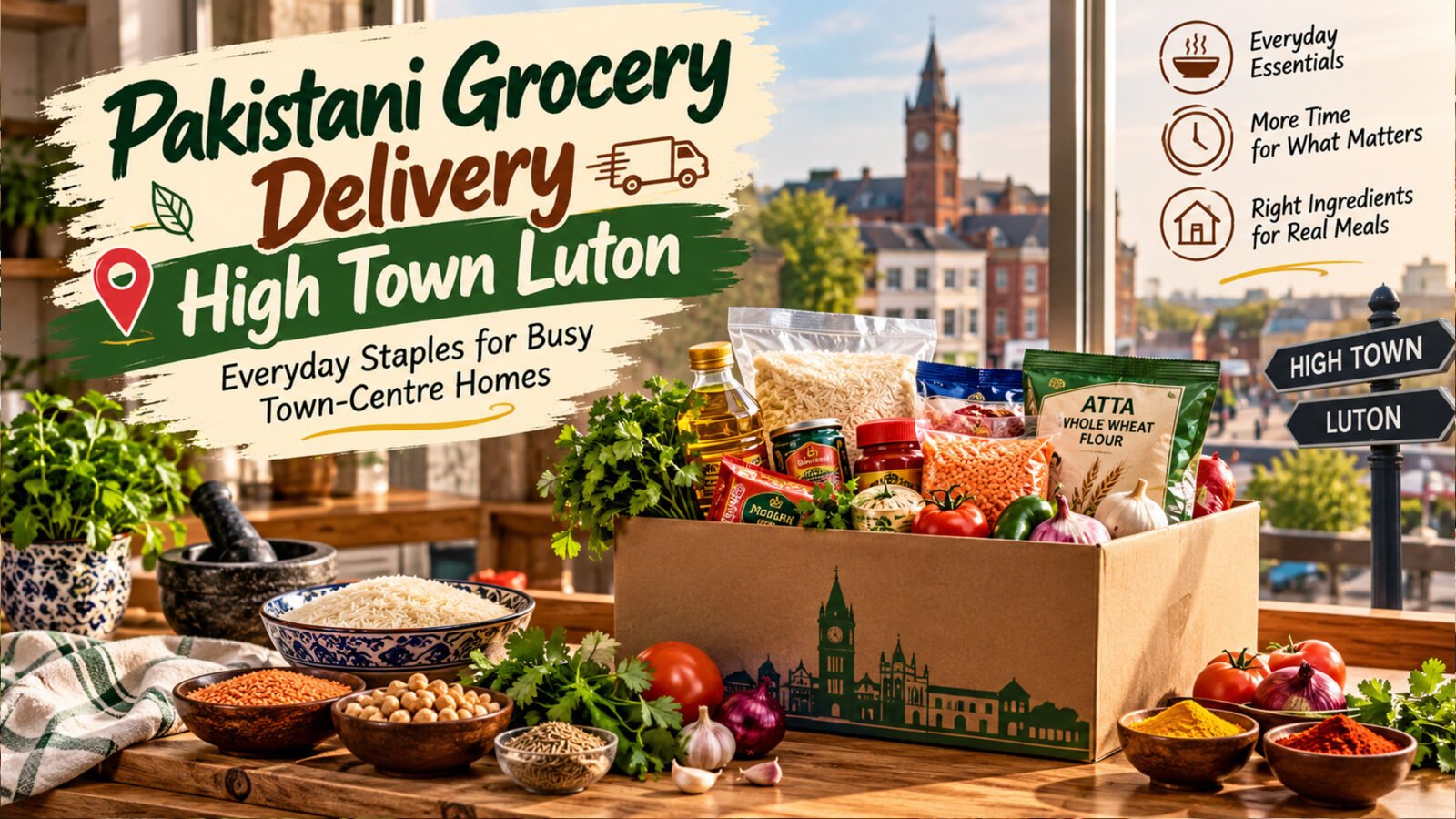 Pakistani Grocery Delivery High Town Luton