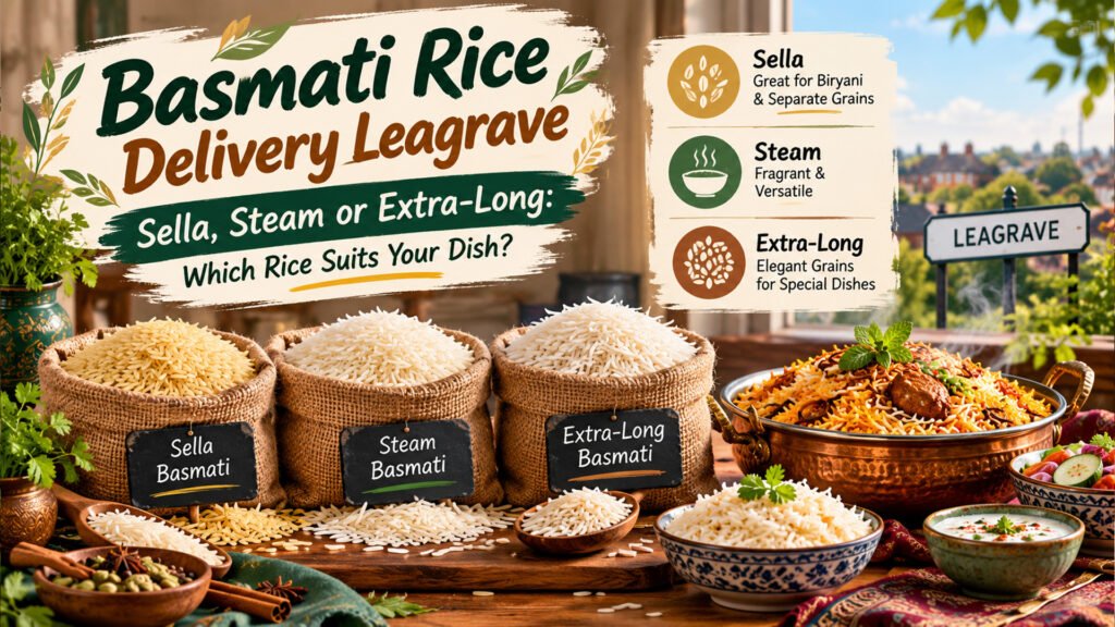 basmati rice delivery Leagrave
