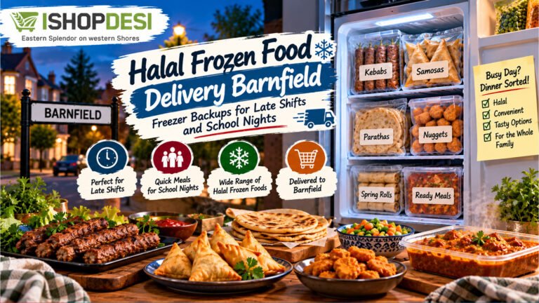 halal frozen food delivery Barnfield