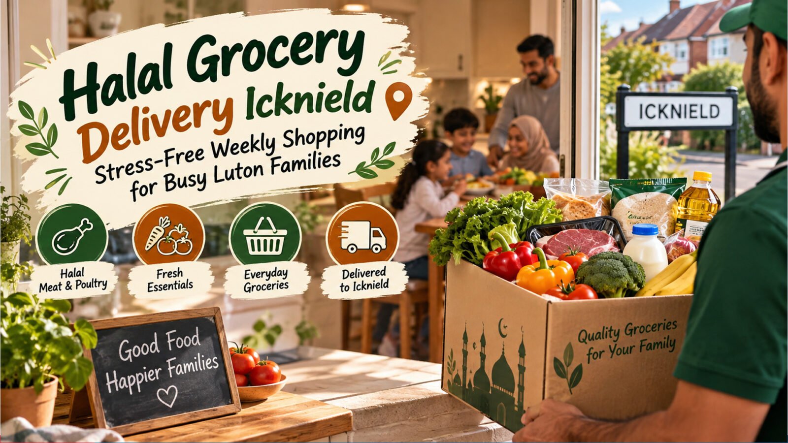 halal grocery delivery Icknield