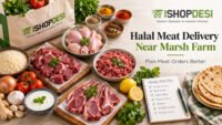 halal meat delivery near Marsh Farm