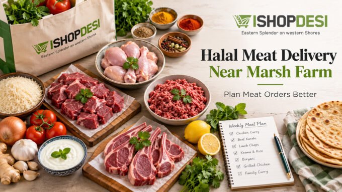 halal meat delivery near Marsh Farm